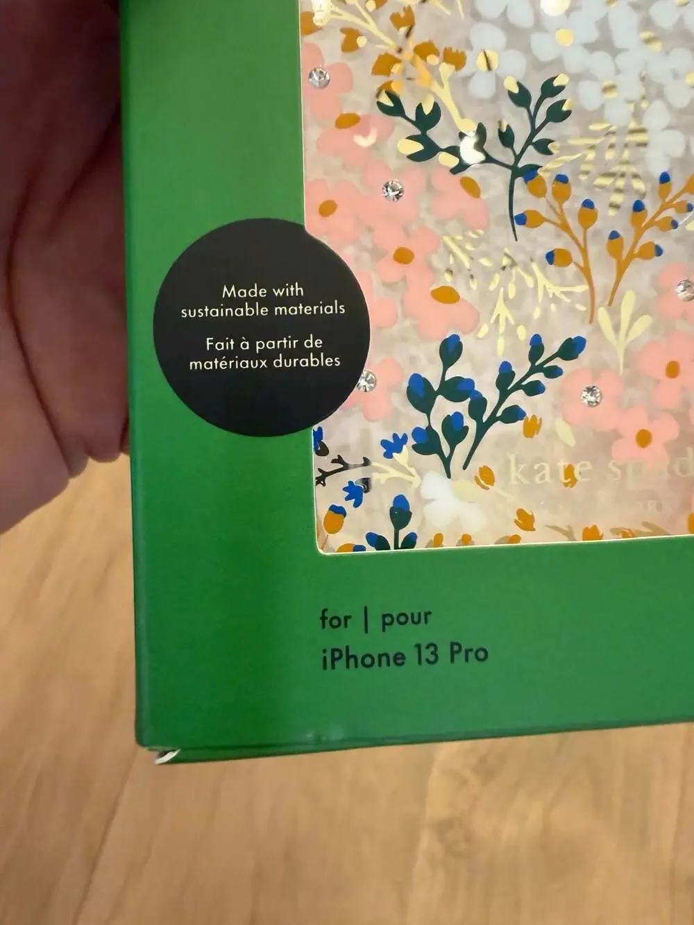 Kate Spade New York Floral Protective Case for iPhone 13 Pro